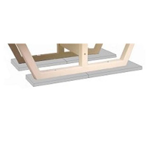 Dalles repartition sol non stabilise pour table de ping pong