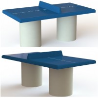 table ping pong junior bleue