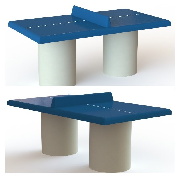 table ping pong junior bleue