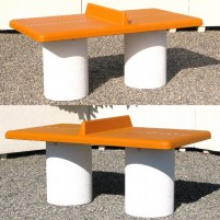 Table ping pong enfants orange