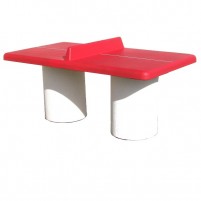 table ping pong junior rouge