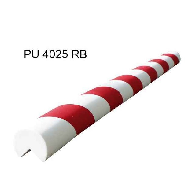 Protection d'angle en mousse EVA rouge et blanc