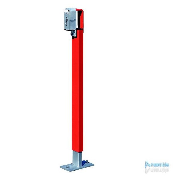 Fermeture par serrure pour barriere Wes 125