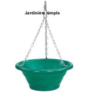 Jardiniere suspendue