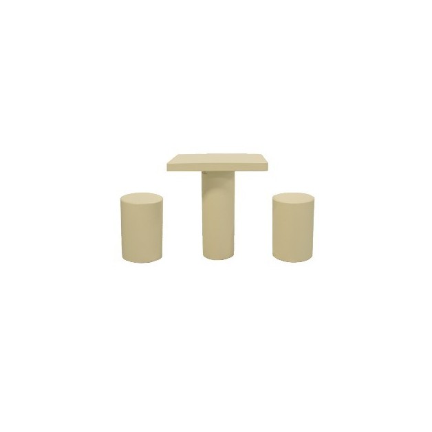 Table pique nique Mini en béton pour 2 personnes