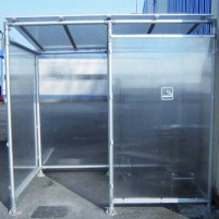 Abri fumeurs ECO en aluminium