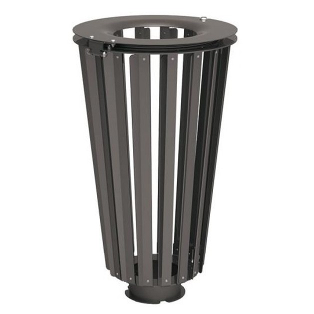 Corbeille lofoten acier 80 litres