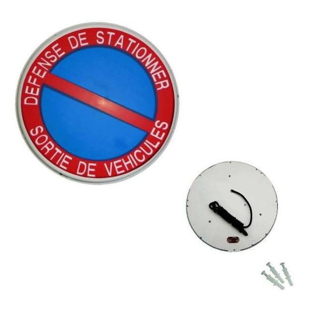 Panneau défense de stationner