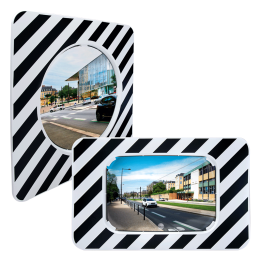 Miroir routier réglementaire d'agglomération