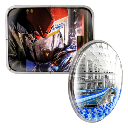 Miroir de sécurité convexe pour environnements contraints
