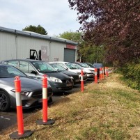 Balise de signalisation en polyéthylène