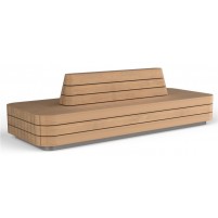 Banc double avec dossier Modulo Green