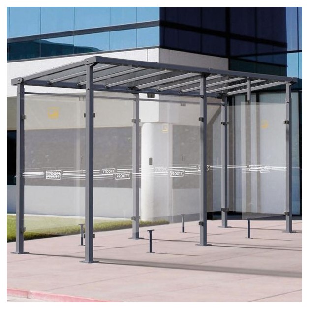 Espace fumeurs extérieur