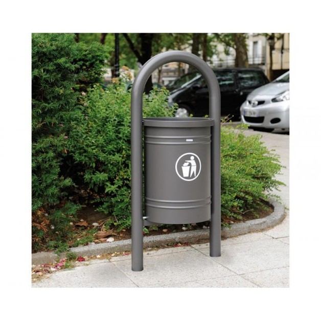 Corbeille de ville VERCORS 40 litres