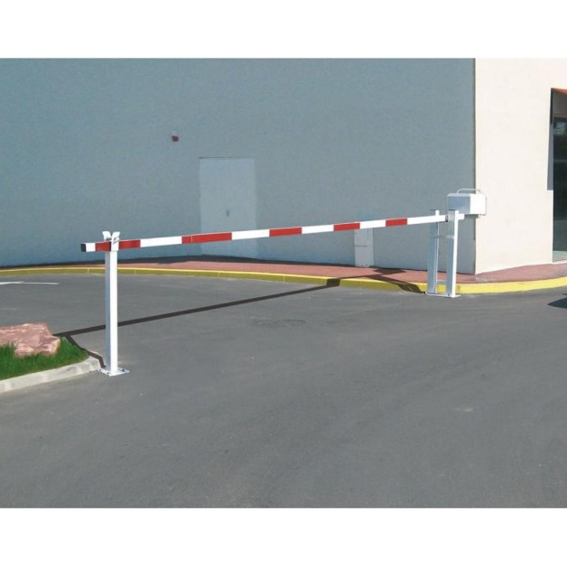 Barrière levante lisse universelle|Largeur de voie de 3 à 6,50 m