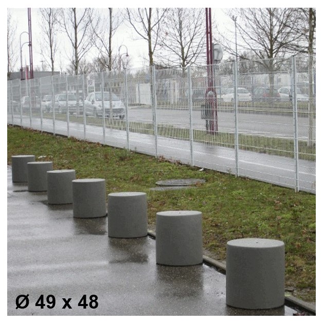 Bornes en béton à sceller