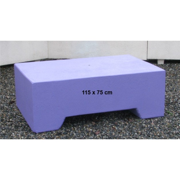 Borne anti-stationnement en béton