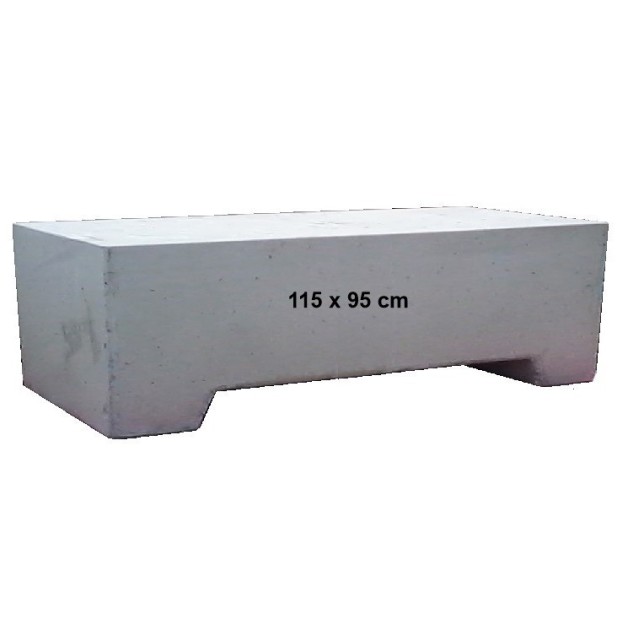 Borne anti-stationnement en béton