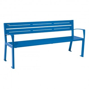 Banc acier Silaos 5 lames