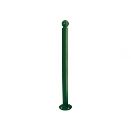 Poteau amortichoc inclinable Boule vert RAL 6005