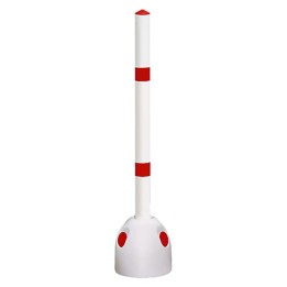 Poteau sur socle champignon Ø 60 mm tête pyramide