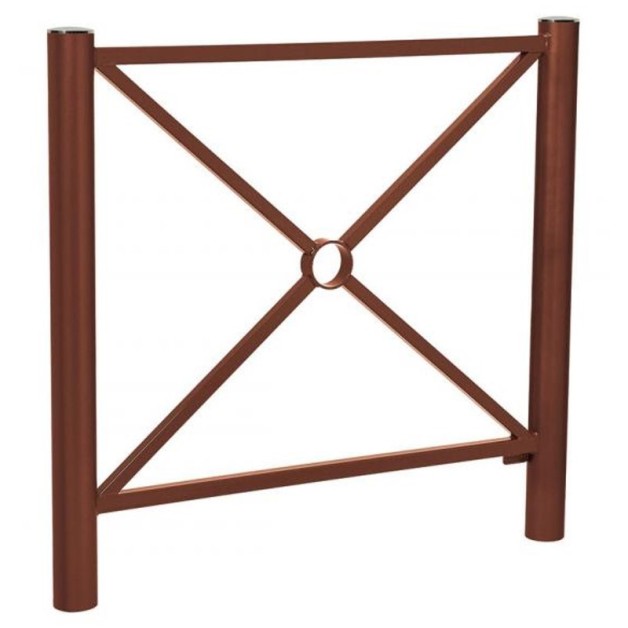 Barrière Province pommeau Inox brossé