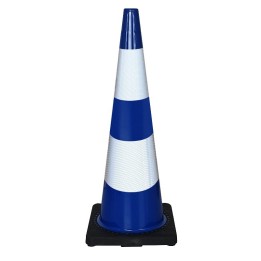 Cône de chantier bleu RC1000