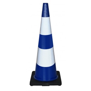 Cône de chantier bleu RC1000