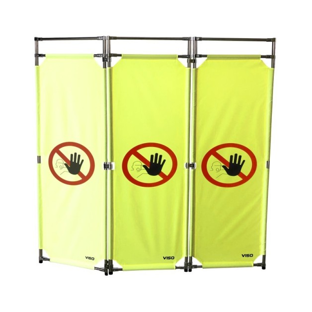 Barrière d'intervention PARAVENT en INOX