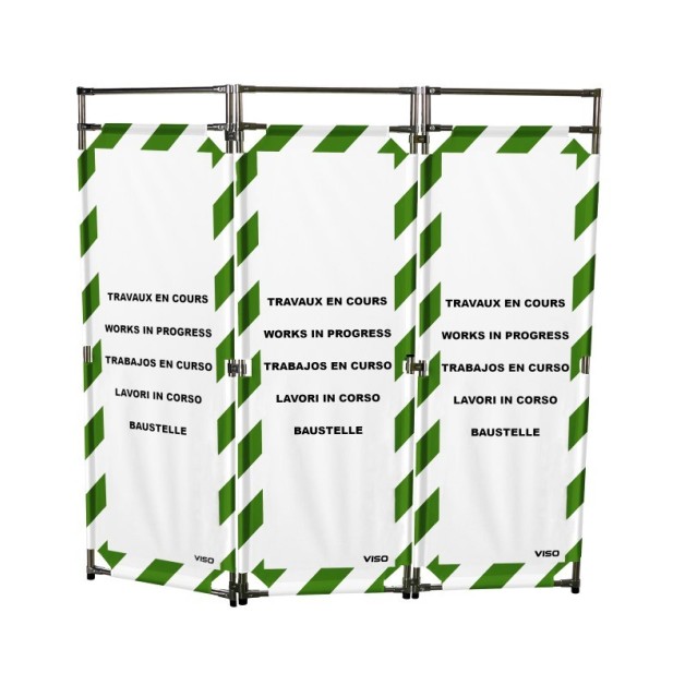 Barrière d'intervention PARAVENT en INOX