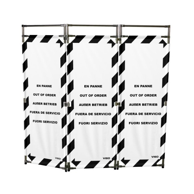 Barrière d'intervention PARAVENT en INOX