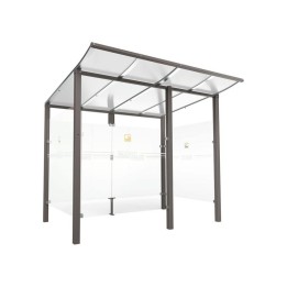 Abri modulo 2500 avec bardage