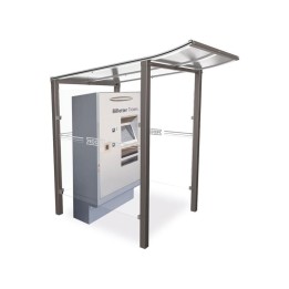 Abri caisse de parking Modulo longueur 1300 mm