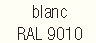 Corps blanc 9010